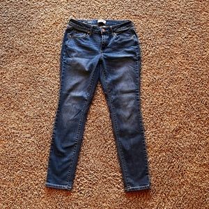 Womens Sonoma Skinny Jeans Blue Size 6
